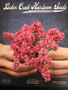 Baker Creek Seed catalog 2019