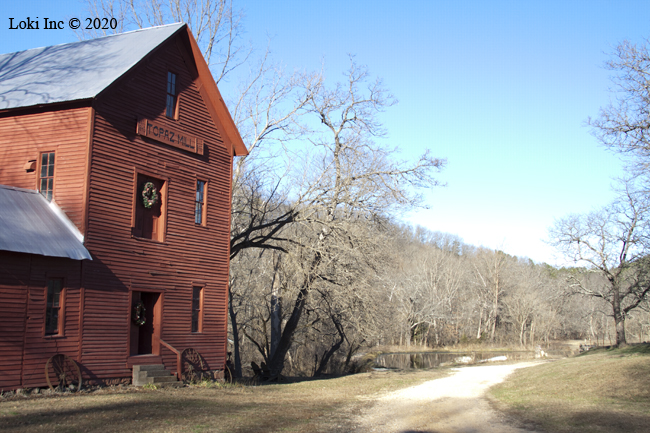 Topaz Mill and pond