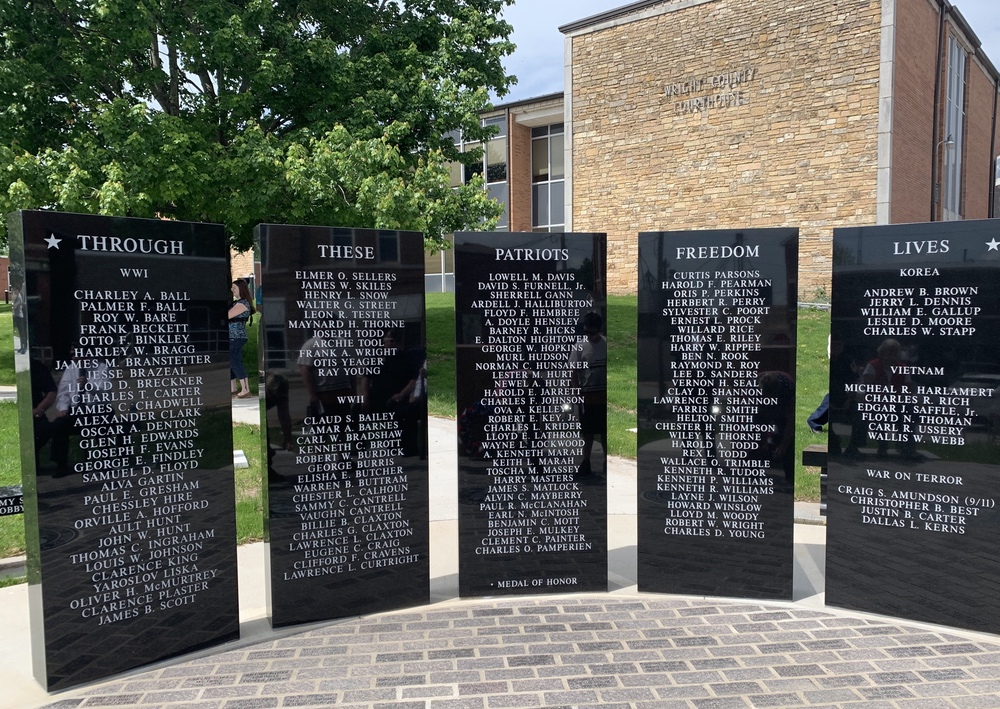 Hartville Lest We Forget memorial