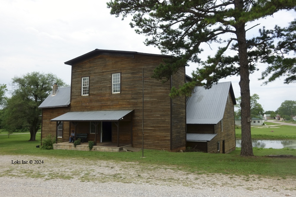 Summersville Mill front showing mill pond