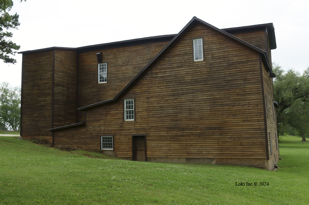 Summersville Mill north side from the north